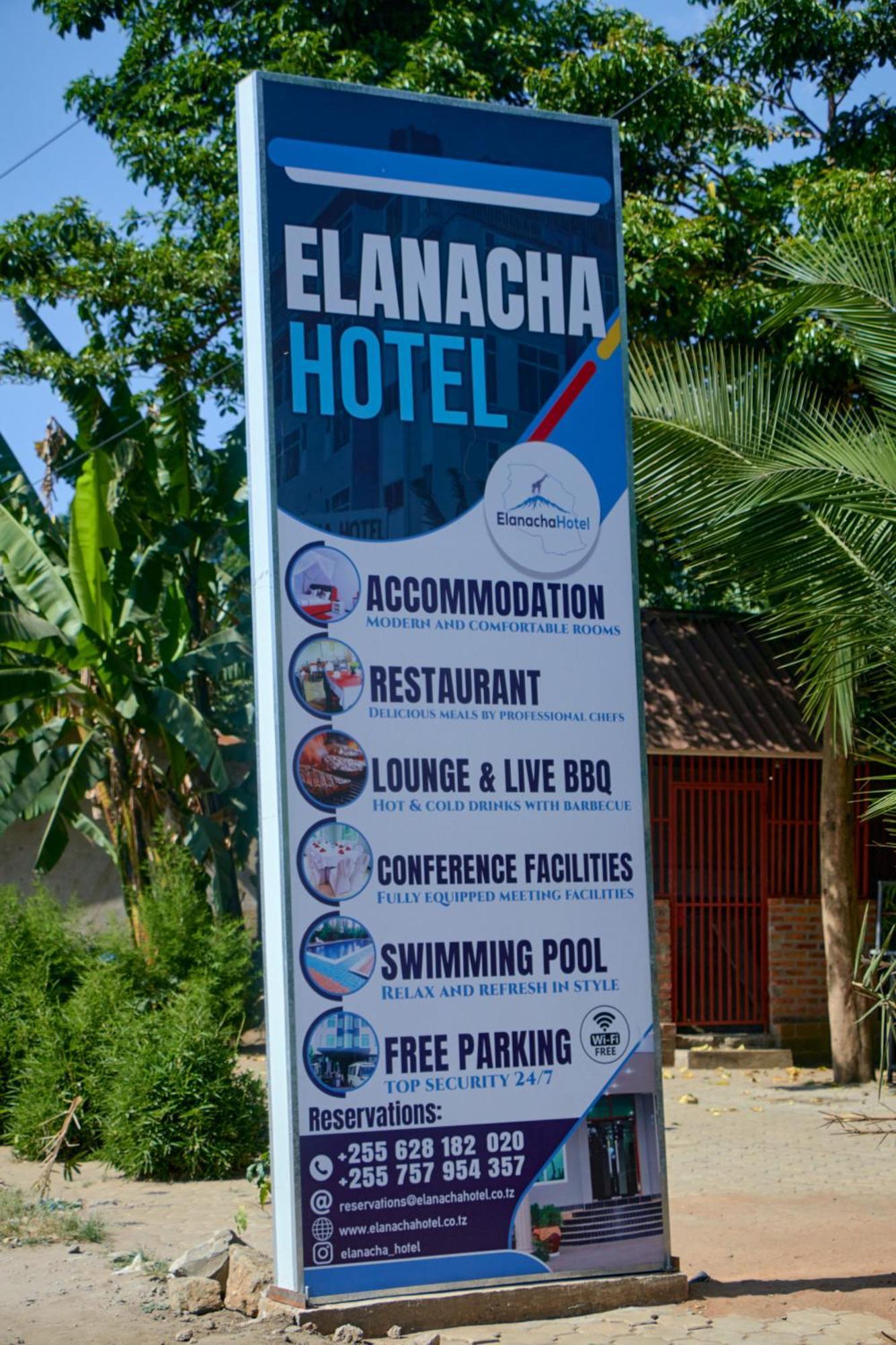 Elanacha Hotel อารูชา ภายนอก รูปภาพ